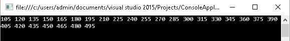 c# fır döngüsü örnek soru