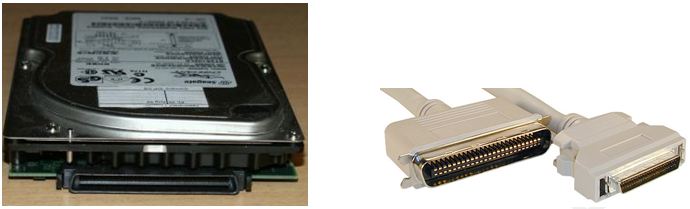 scsi veri bağlantı kablosu