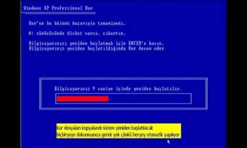 Windows Xp Kurulumu